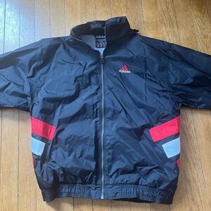 Vintage Adidas jacket. Mens size large. Embroidered crest and back patch